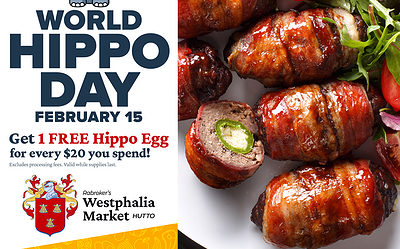 Come Celebrate World Hippo Day 2023 on February 15th!