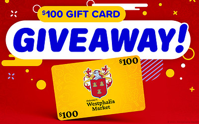 Enter Westphalia Market’s $100 Gift Card Giveaway!