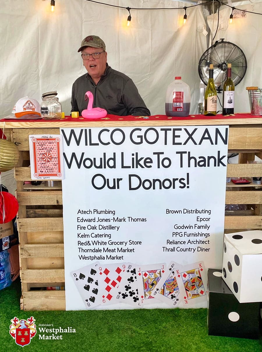 westphalia market sponsors wilco gotexan bbq cookoff in Houston 2024