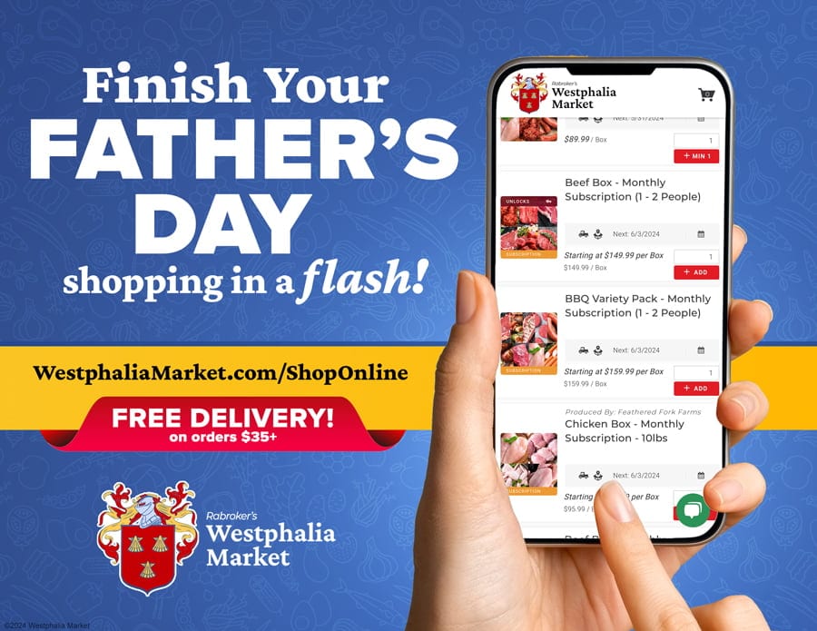 father's day free delivery in hutto tx