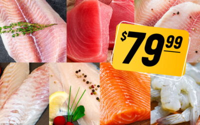 🐟 7 BIG Delicious Seafood Meals in 1 BIG Bag: $79.99 🎉