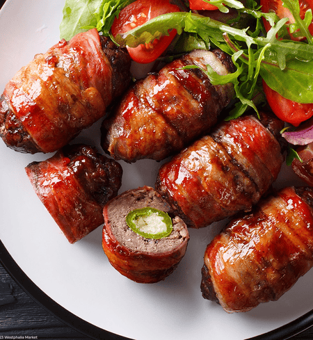 westphalia market award winning garlic sausage
